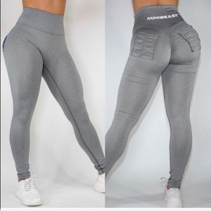 Mini Beast High Waisted Booty Scrunch Leggings